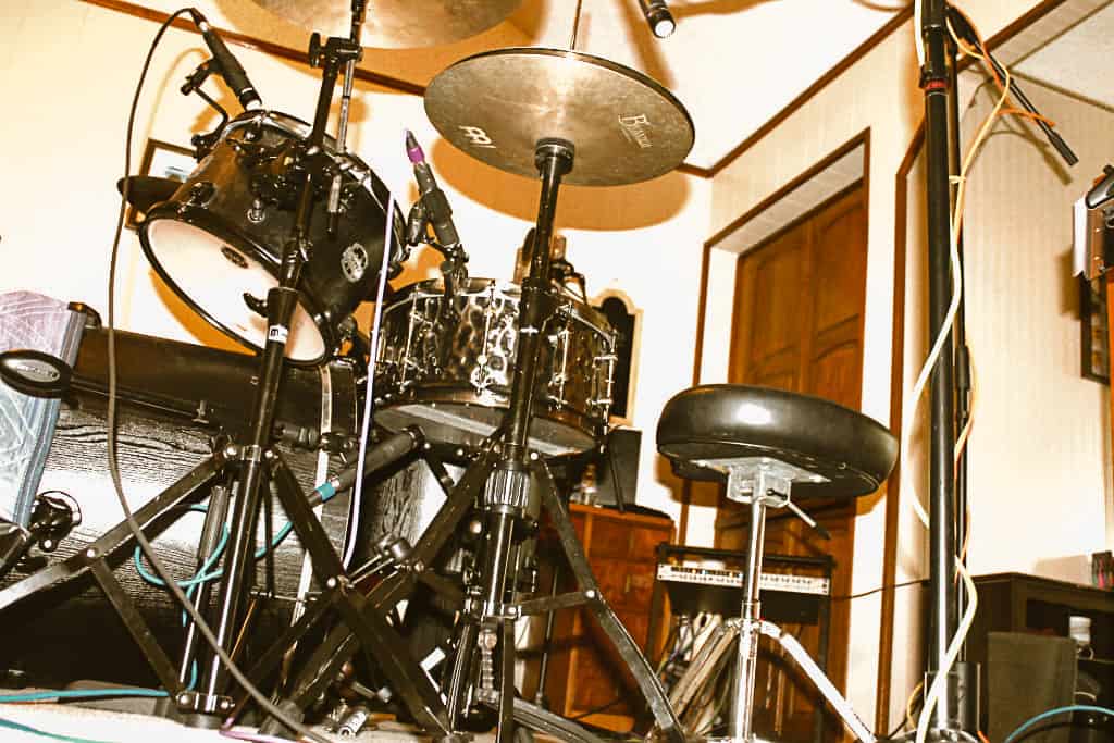 Recording Drums Dallas Recording Studio